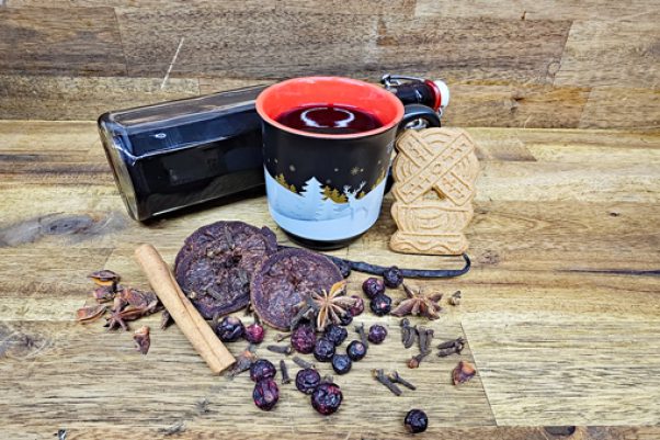 Glühwein alkoholfrei von Pannek seine Budike Catering