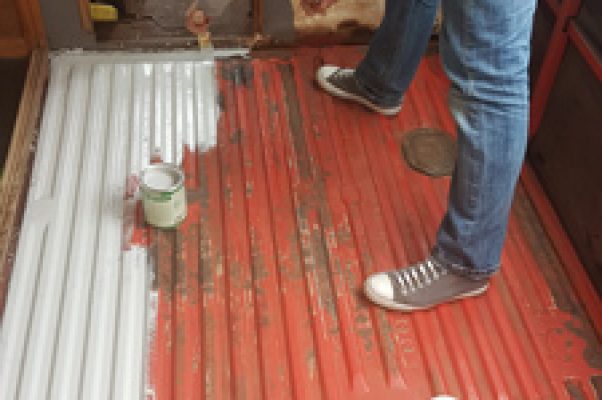 Pannek seine Budike - Foodtruck - Eisbeinwagen - Entstehung - 6