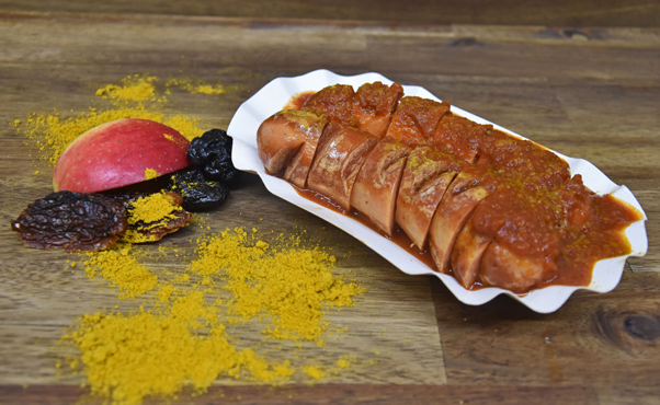 Echte Berliner Currywurst Echte Berliner Currywurst von Pannek seine Budike Catering