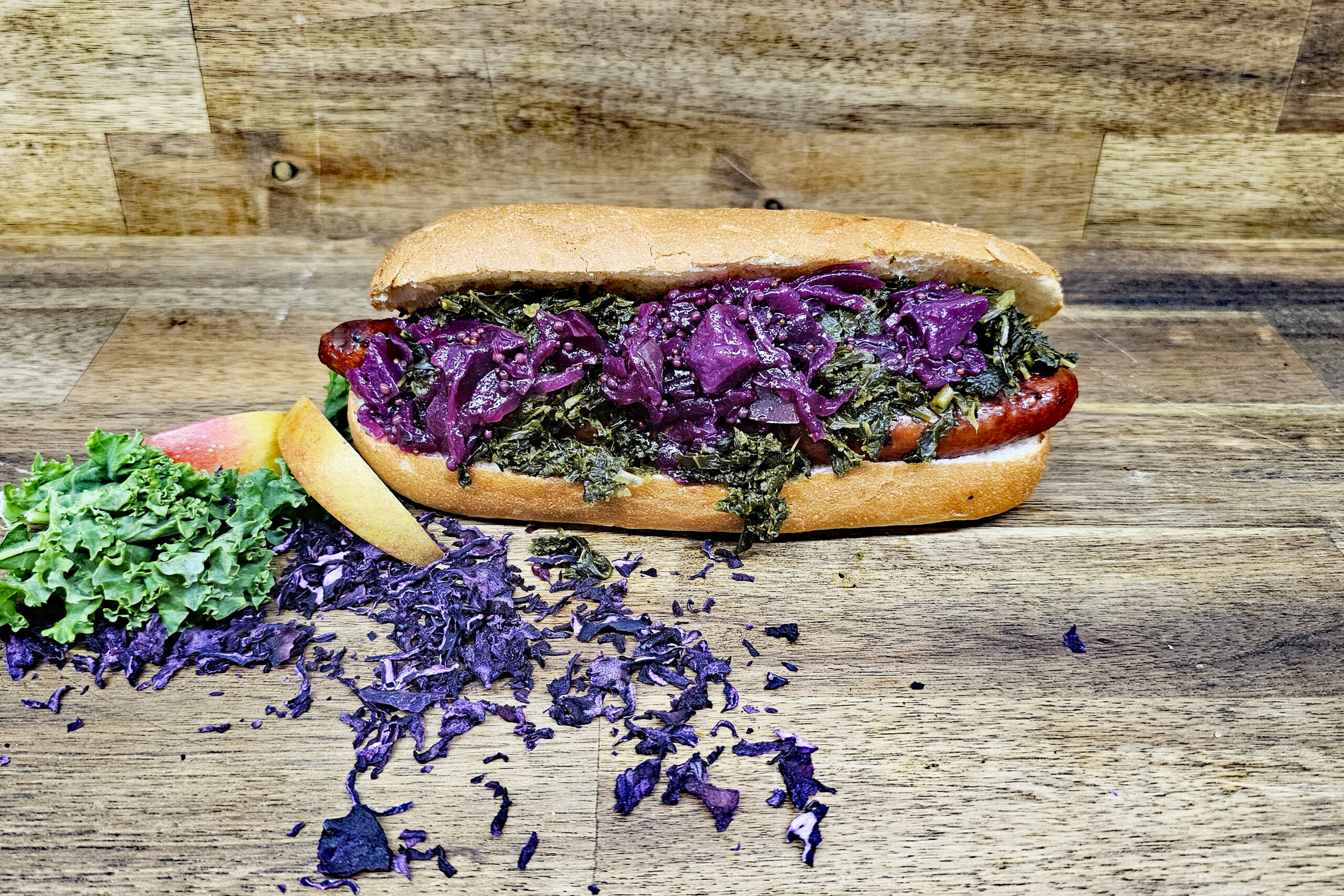 Müggelheimer Weihnachts Hot Dog